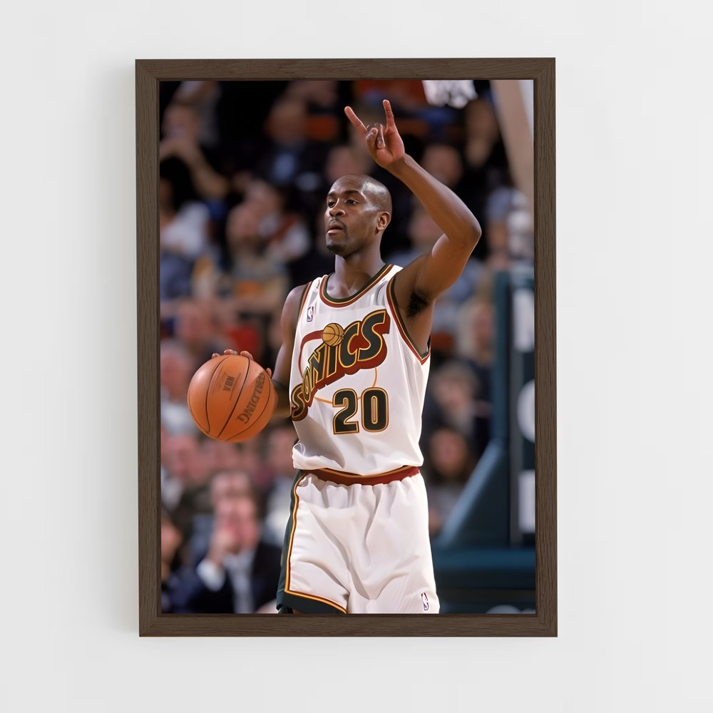 Poster Le Glove – affiche Basketball (vue 5)